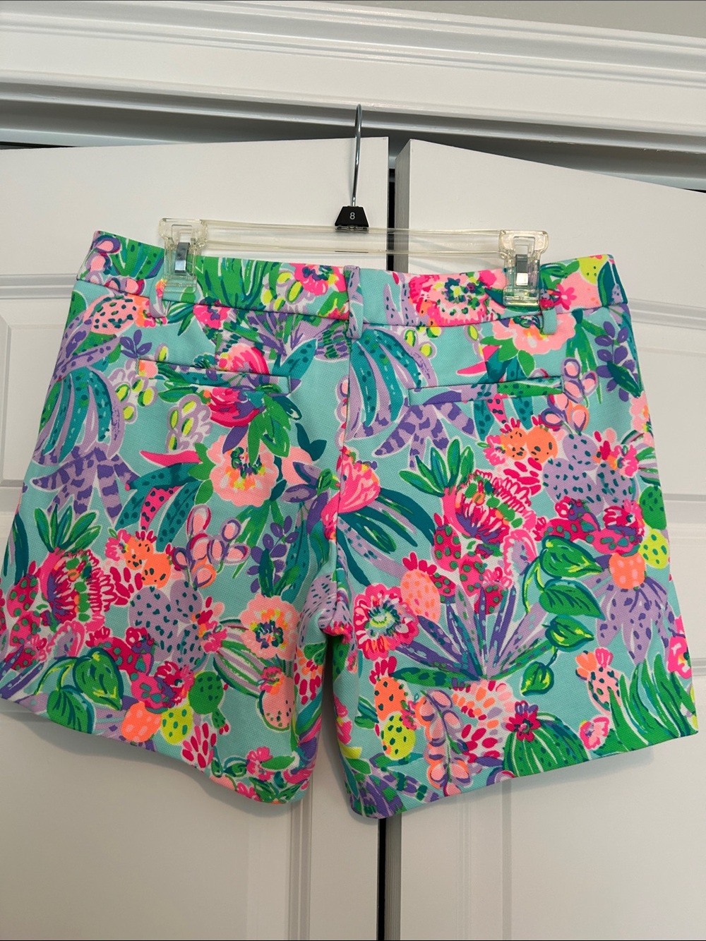 Lilly Pulitzer Jayne Knit Shorts in Me and My Zesty - Picture 5 of 5